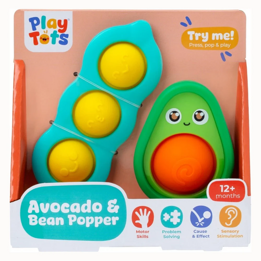 Play Tots - Avocado and Bean Popper