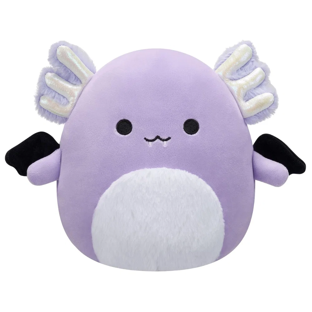 Squishmallows - Monica the Purple Axolotl with Bat Wings 7.5"