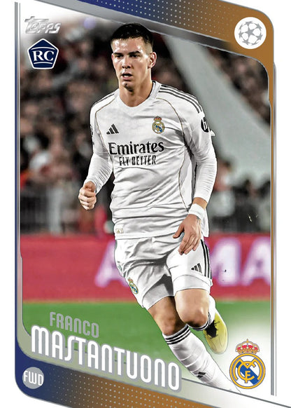 Topps UEFA Club Competitions - 2025-26 - Value Box