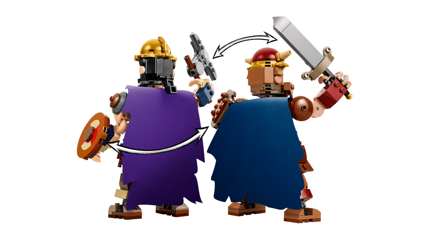 LEGO One Piece - Dorry vs. Brogy – Giants of Little Garden (75644)