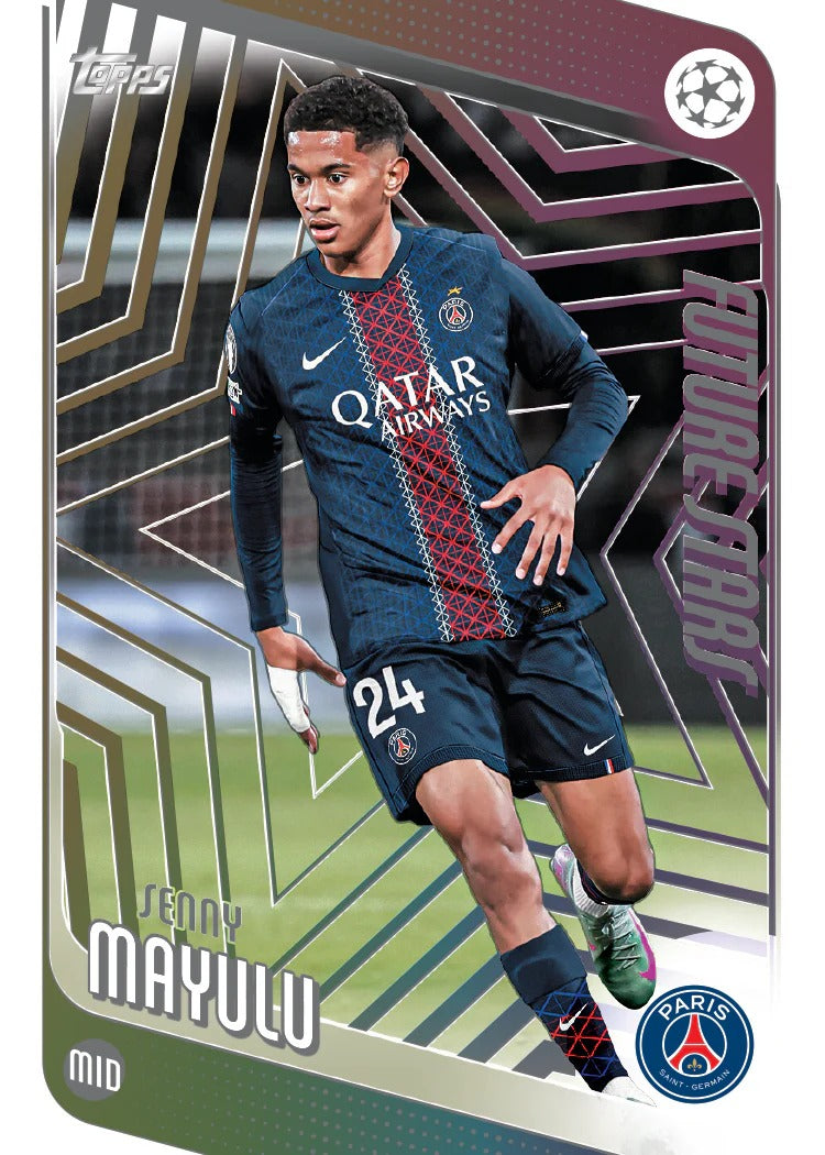 Topps UEFA Club Competitions - 2025-26 - Value Box