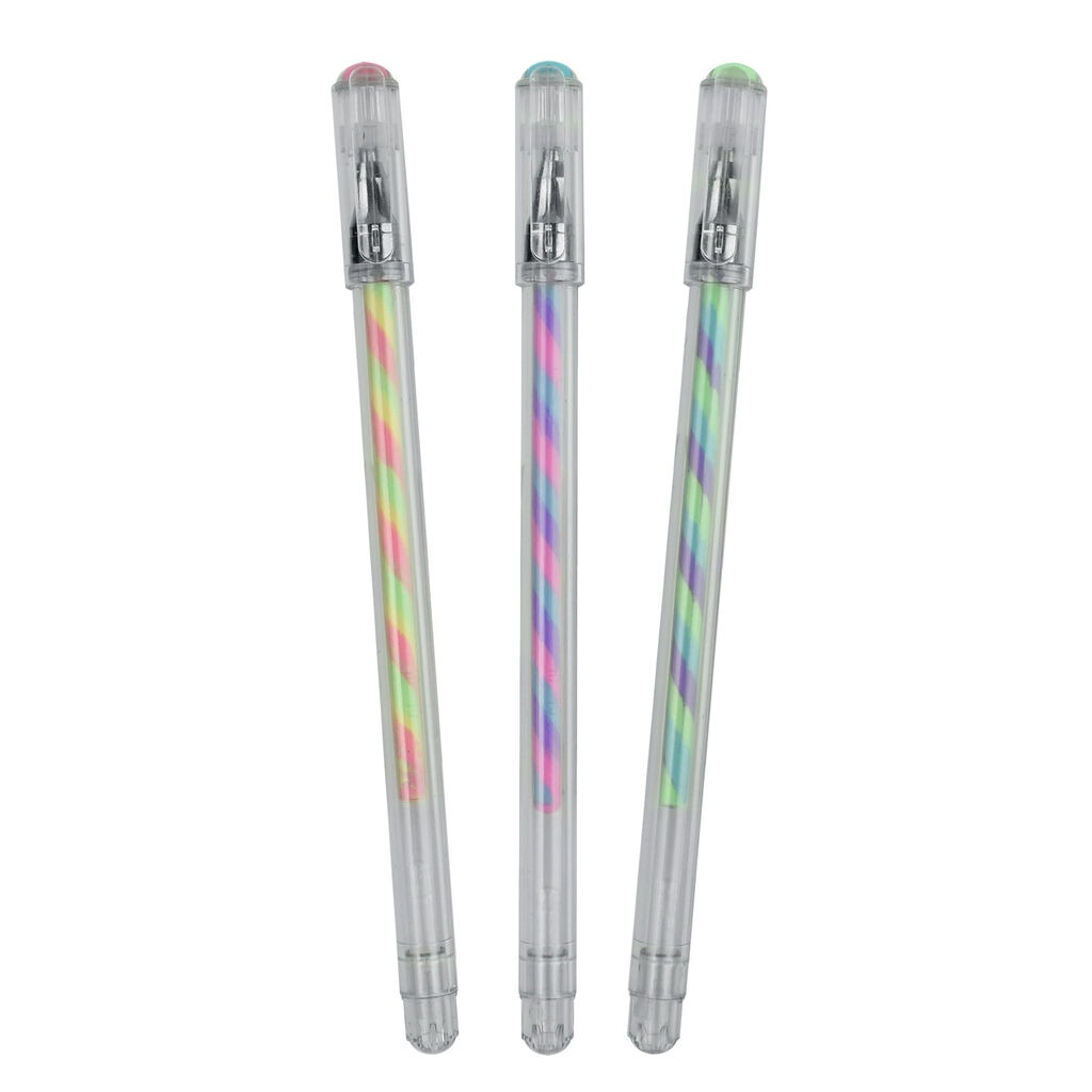Legami - Set of 3 Multicoloured Gel Pens - Twist
