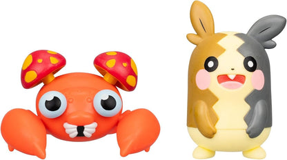 Pokemon - Battle Figure Pack - Paras & Morpeko