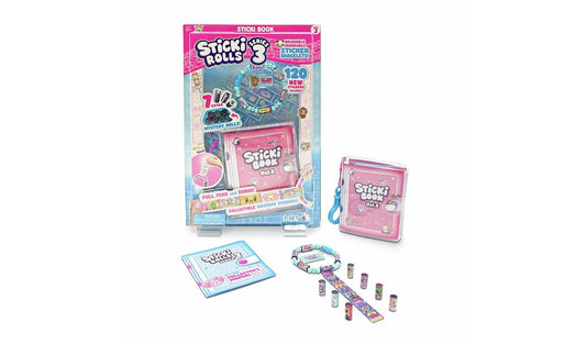 Sticki Rolls - Sticki Book S3 - Stickers Shareable Bracelets