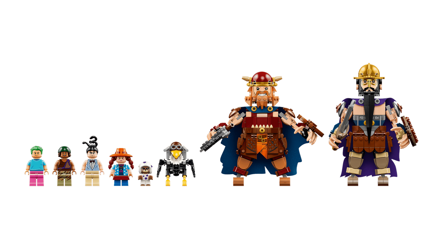 LEGO One Piece - Dorry vs. Brogy – Giants of Little Garden (75644)