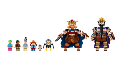 LEGO One Piece - Dorry vs. Brogy – Giants of Little Garden (75644)