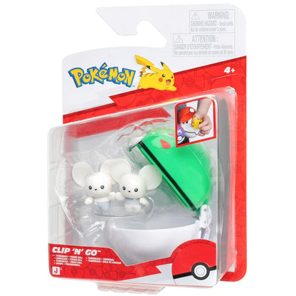 Pokemon - Clip 'N' Go - Tandemaus and Friend Ball