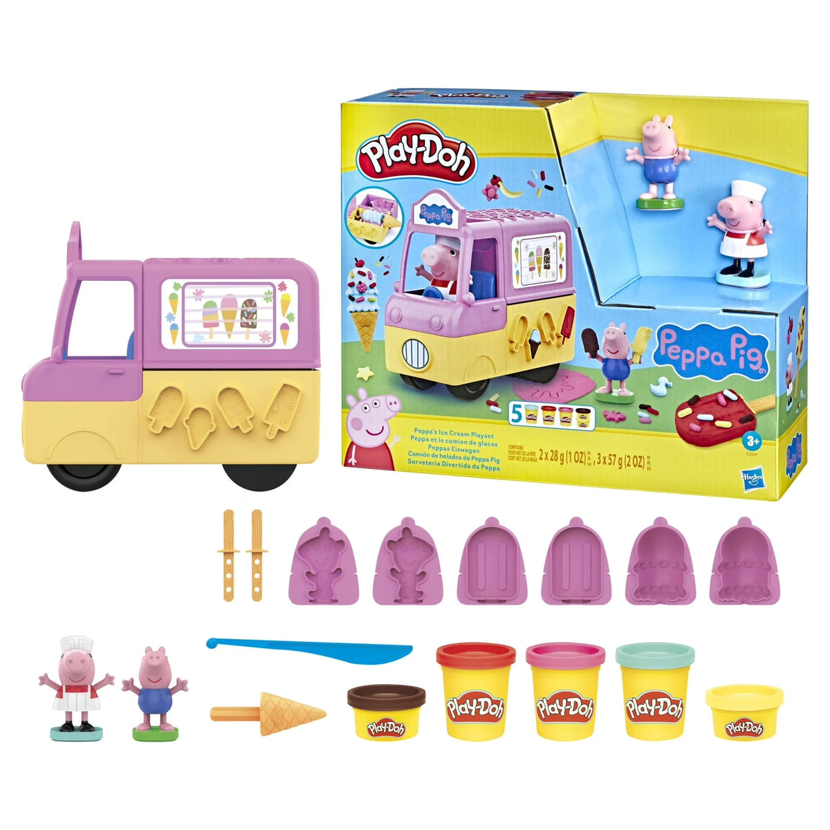 Play Doh - Peppa Pig - Ice Cream Playset
