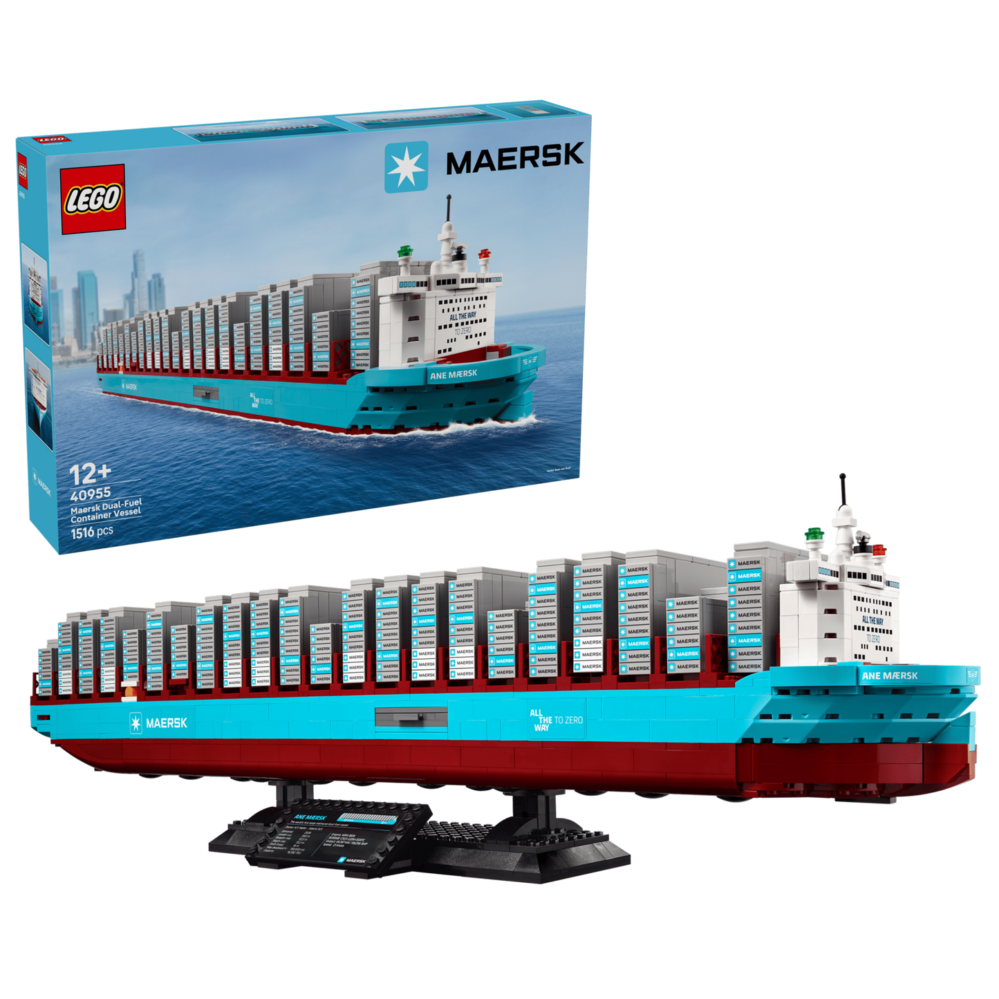 LEGO - Maersk Dual-Fuel Container Vessel (40955)