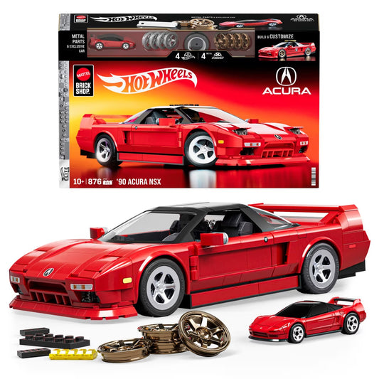 Mattel Brick Shop - Hot Wheels - '90 Acura NSX