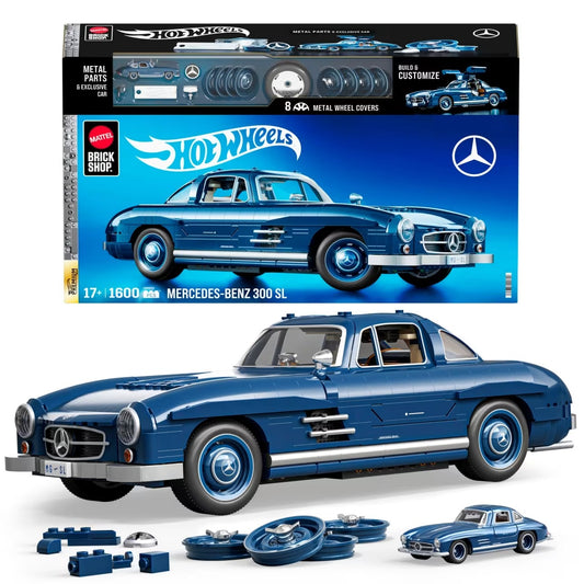 Mattel Brick Shop - Hot Wheels - Mercedes-Benz 300SL