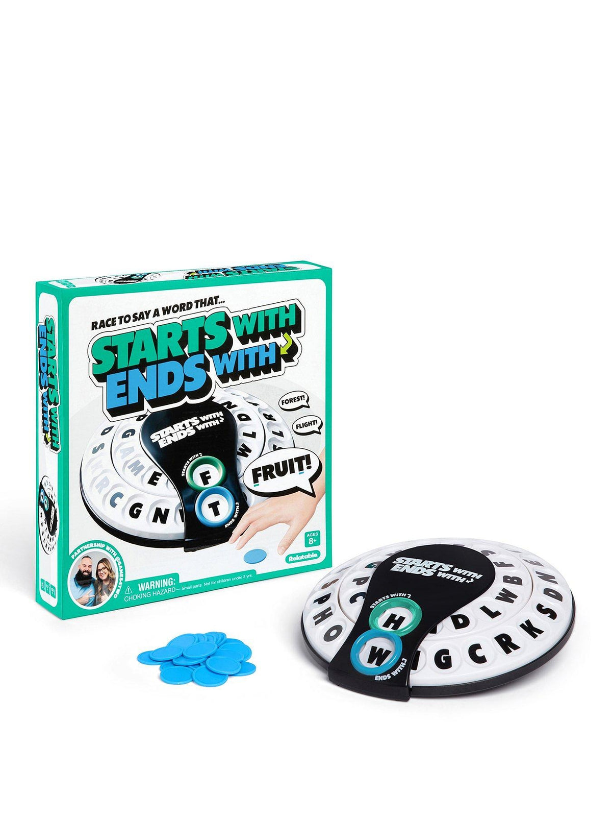 Starts With Ends With - Boardgame