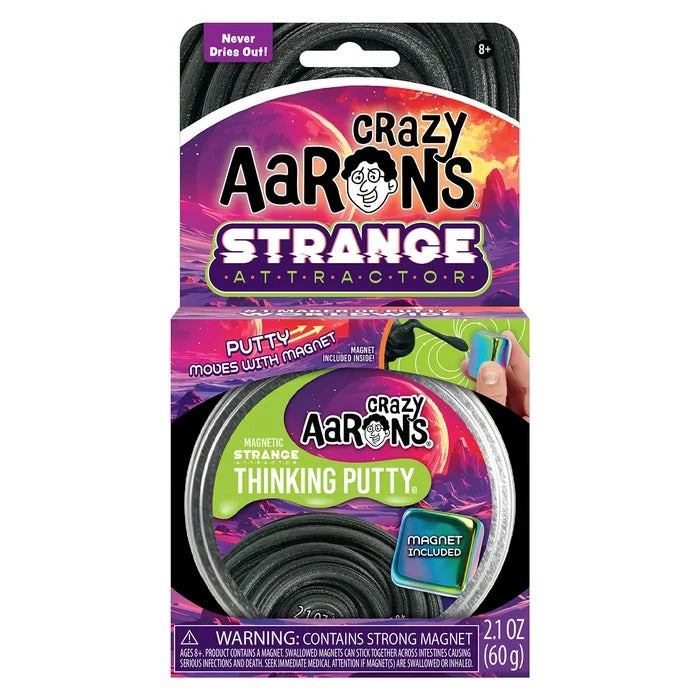Crazy Aaron’s - Thinking Putty - Strange Attractor (Magnet included)
