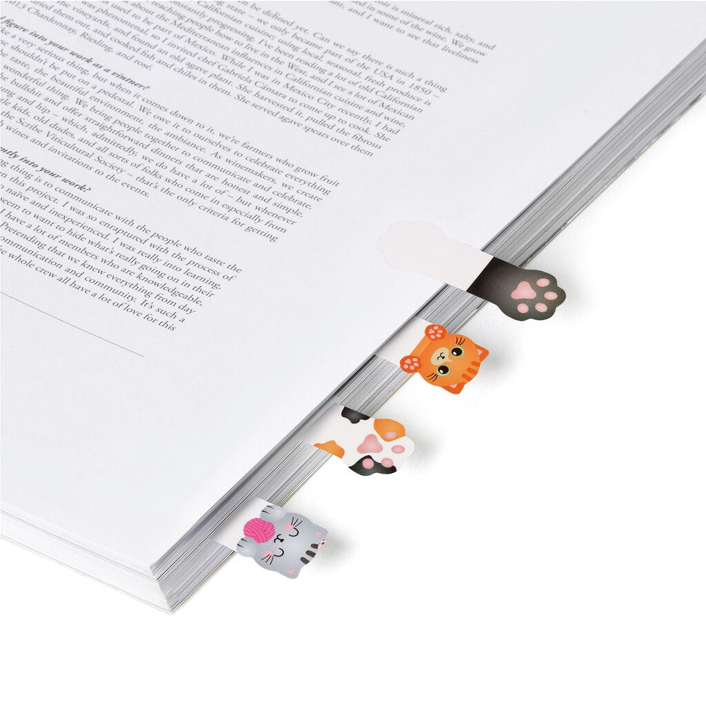 Legami - Kitty Adhesive Pagemarkers - Keep in Mind