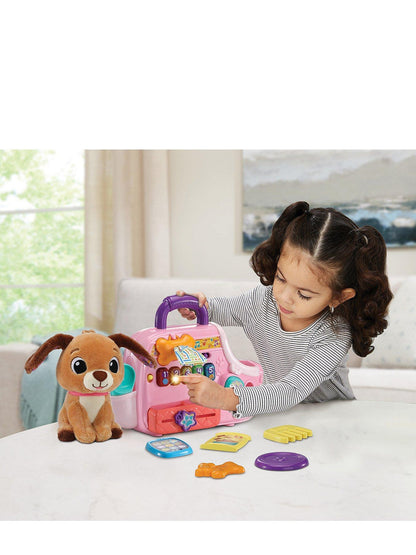 VTech - Cutie Puppy Carrier with Adorable Soft Puppy