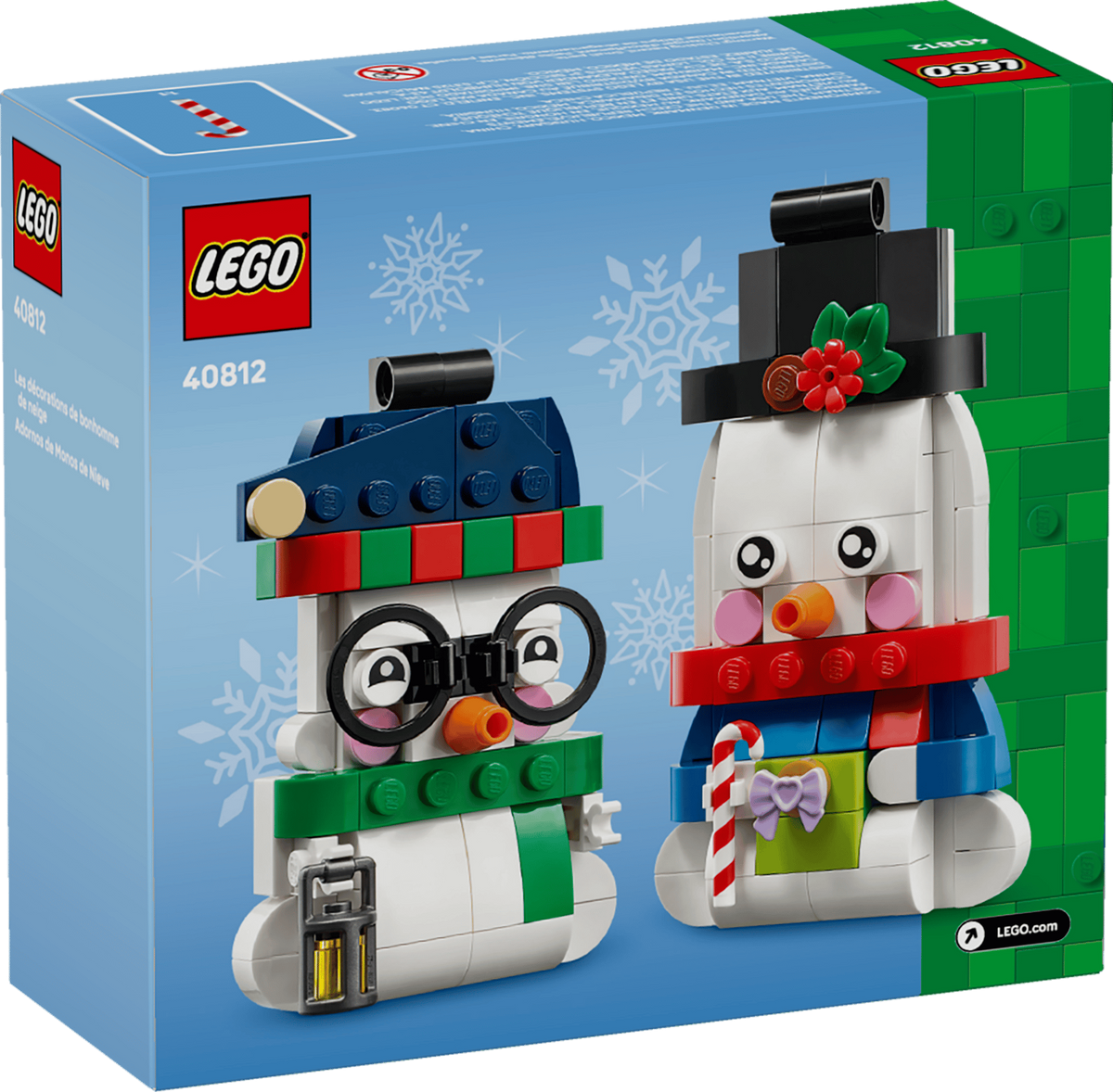 LEGO - Snowman Ornaments (40812)