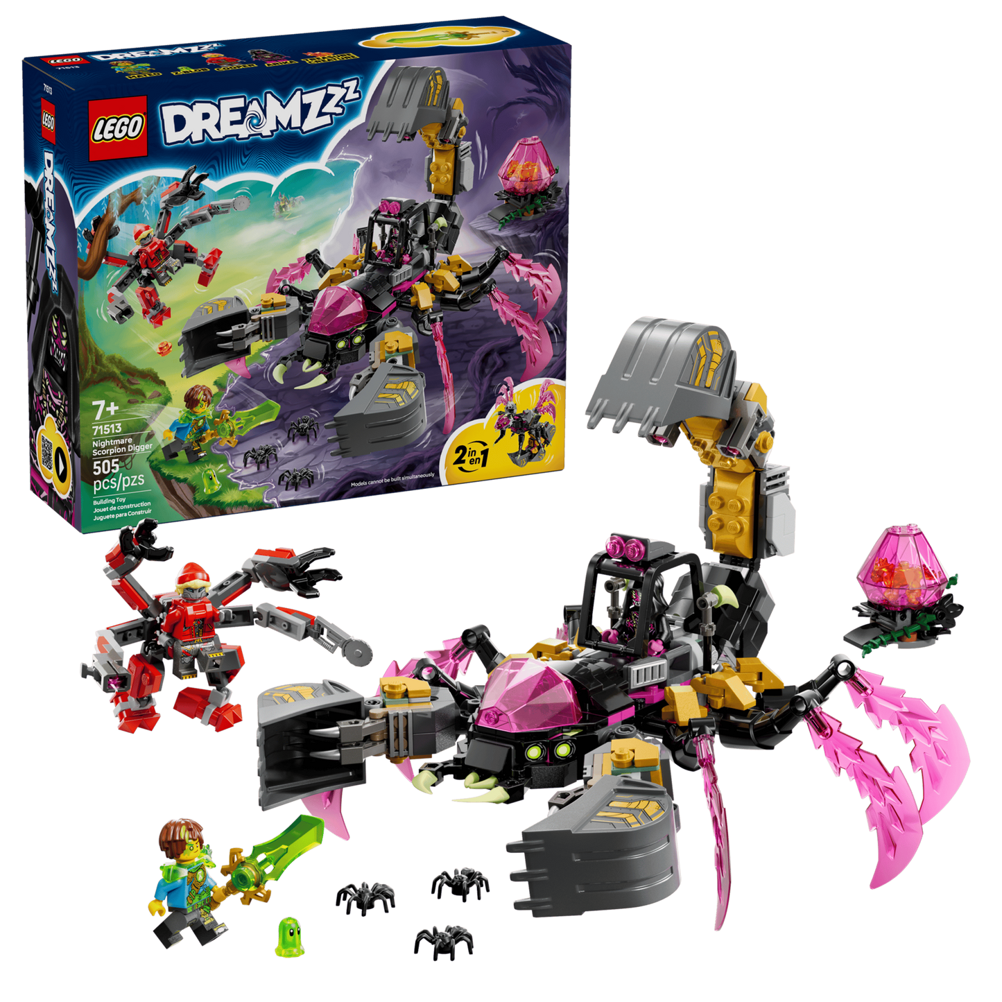 LEGO Dreamzzz - Nightmare Scorpion Digger (71513)