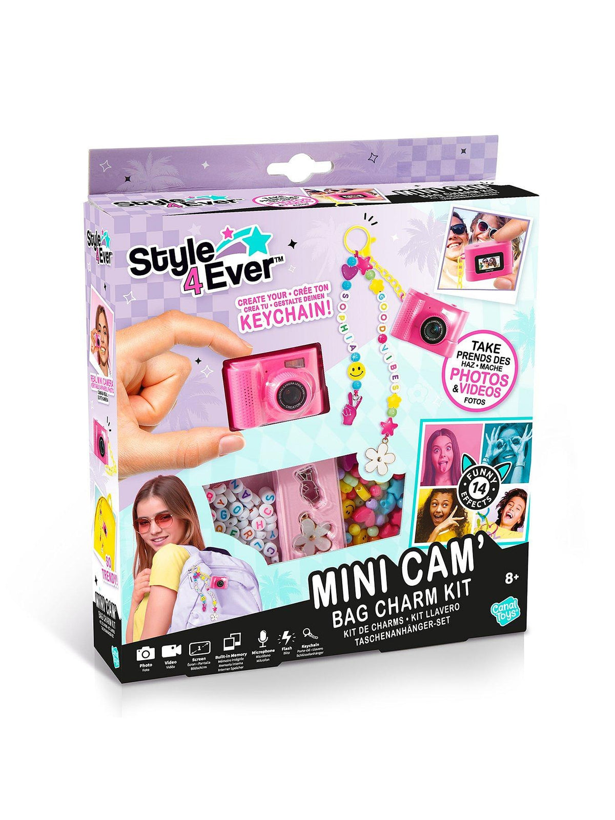 Style 4 Ever - Mini Cam Bag Charm Kit