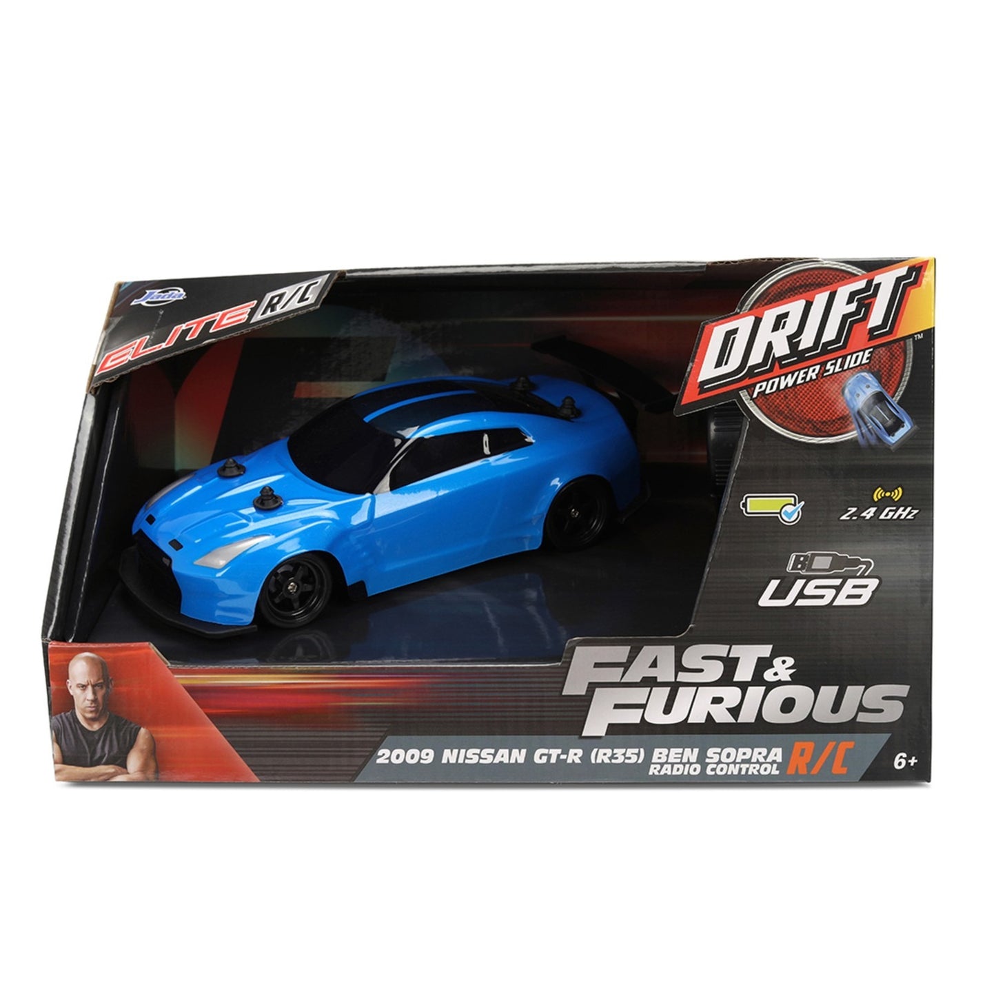 Fast & Furious - 2009 Nissan GT-R (R35) RC Car