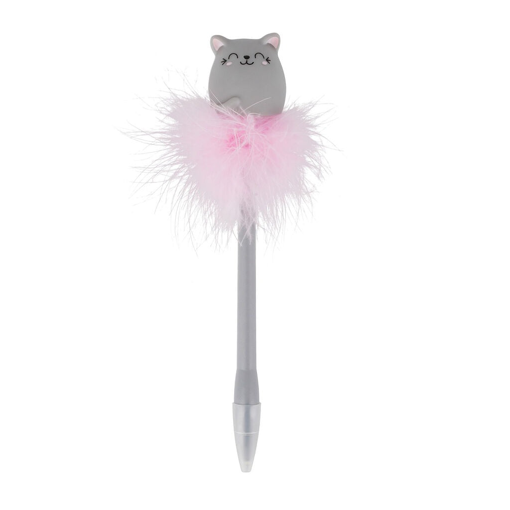 Legami - Light-up Ballpoint Pen - Kitty - Writing is Magic