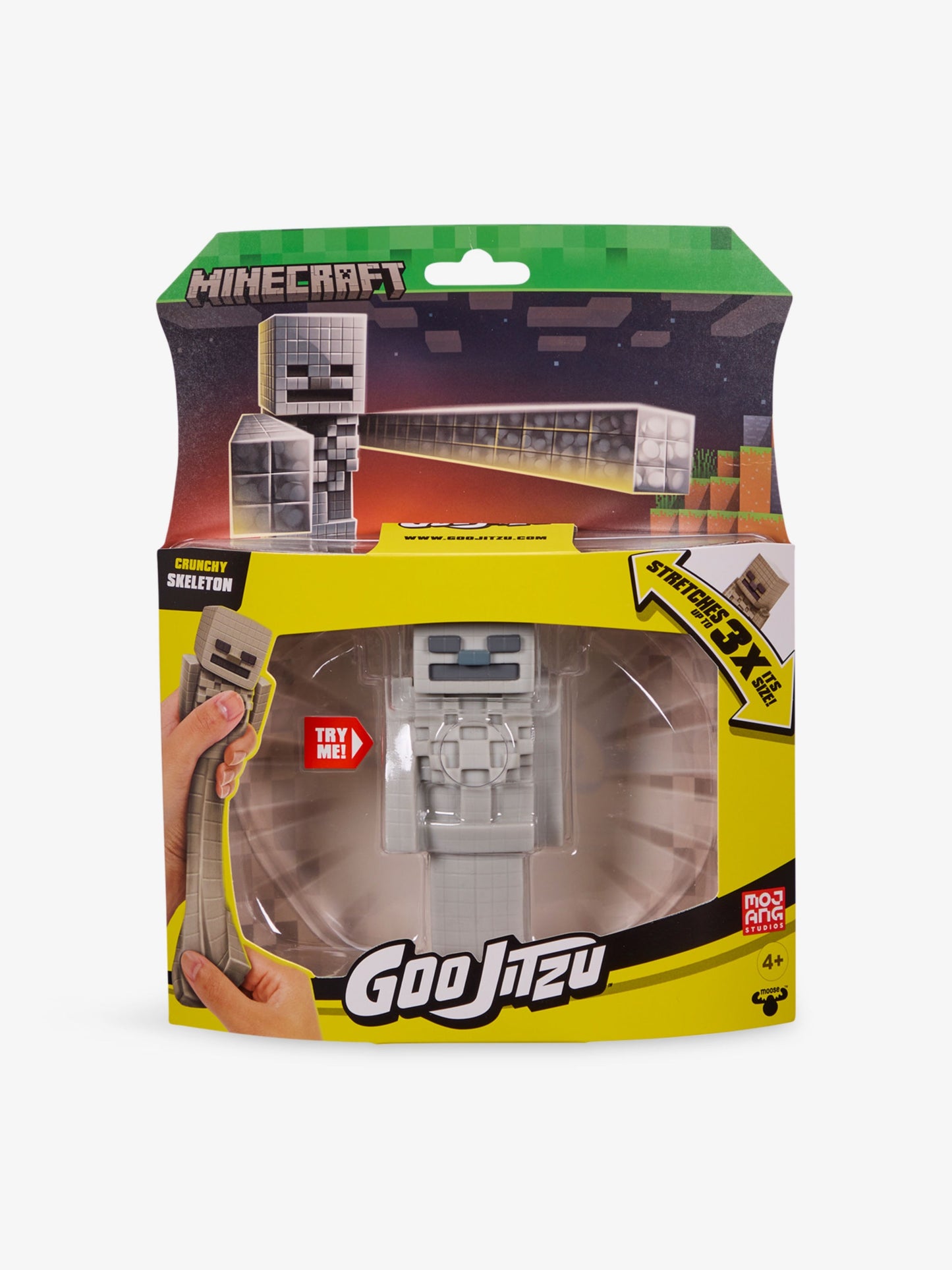Goo Jit Zu - Minecraft - Stretchy Crunchy Skeleton