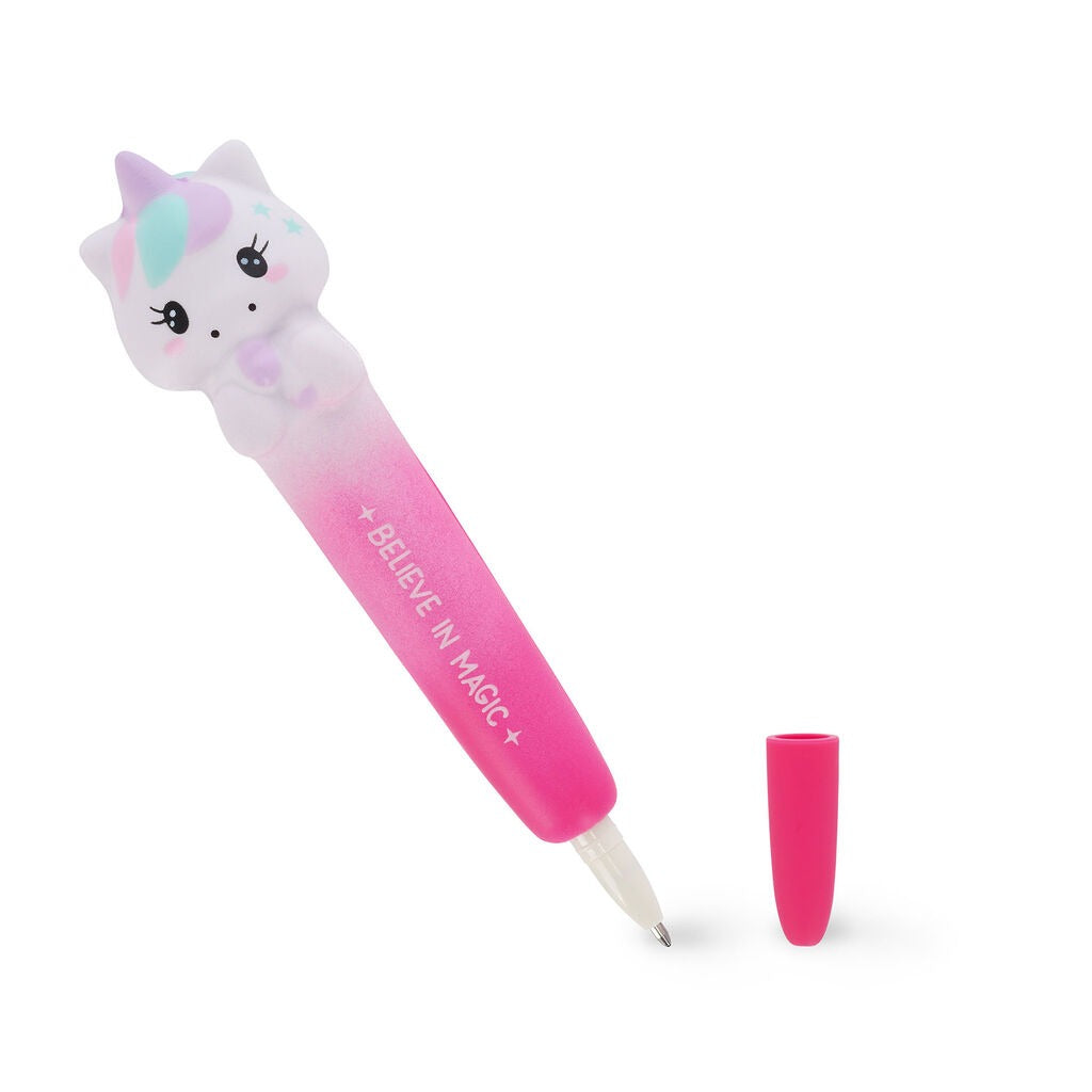 Legami - Squeezies - Squishy Gel Pen - Unicorn