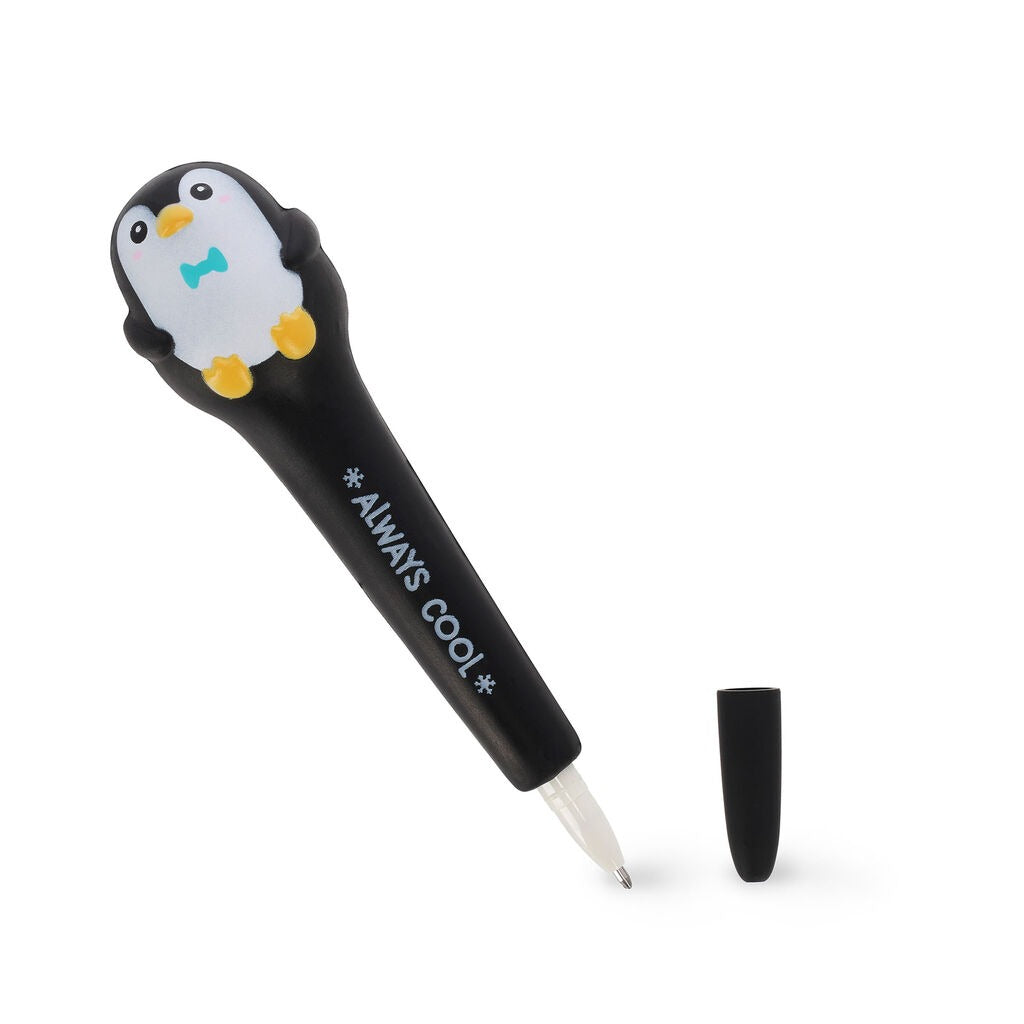 Legami - Squeezies - Squishy Gel Pen - Penguin
