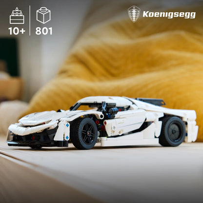 LEGO Technic - Koenigsegg Jesko Absolut White Hypercar (42184)