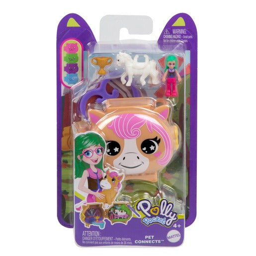 Polly Pocket - Pet Connects - Horse Playset