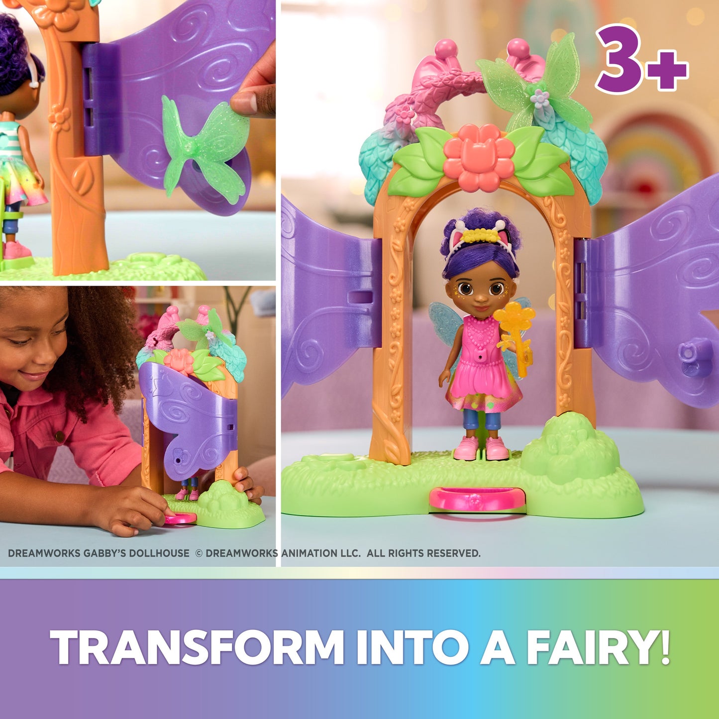 Gabby's Dollhouse - Fairy Magic Reveal Playset