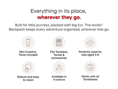 Tonies - Backpack with Creative Mini Light - Blue