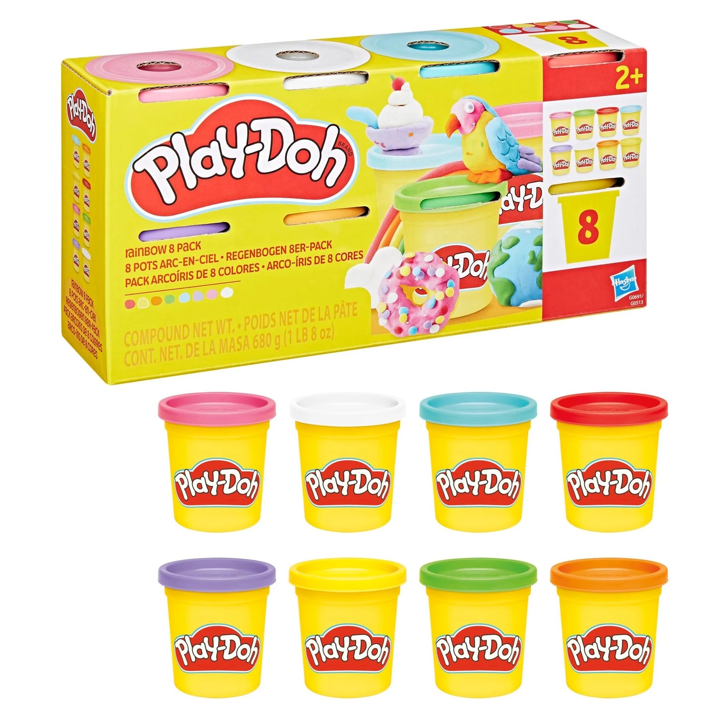 Play-Doh - Vibrant Colors 8 Pack