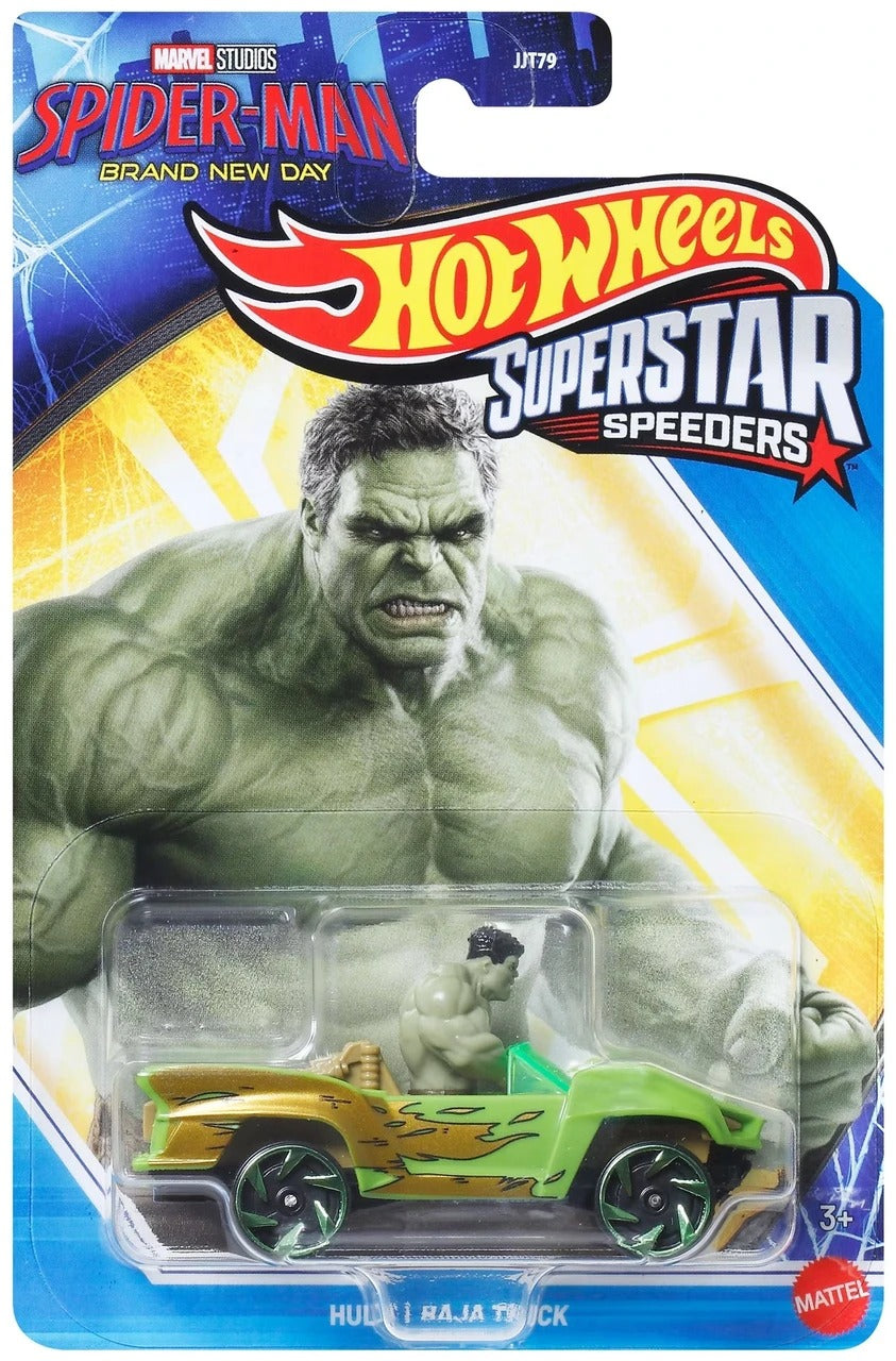 Hot Wheels - Super Star Speeders -  Hulk - Baja Truck