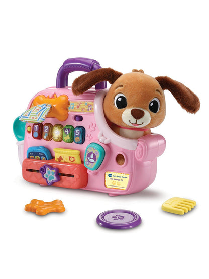 VTech - Cutie Puppy Carrier with Adorable Soft Puppy