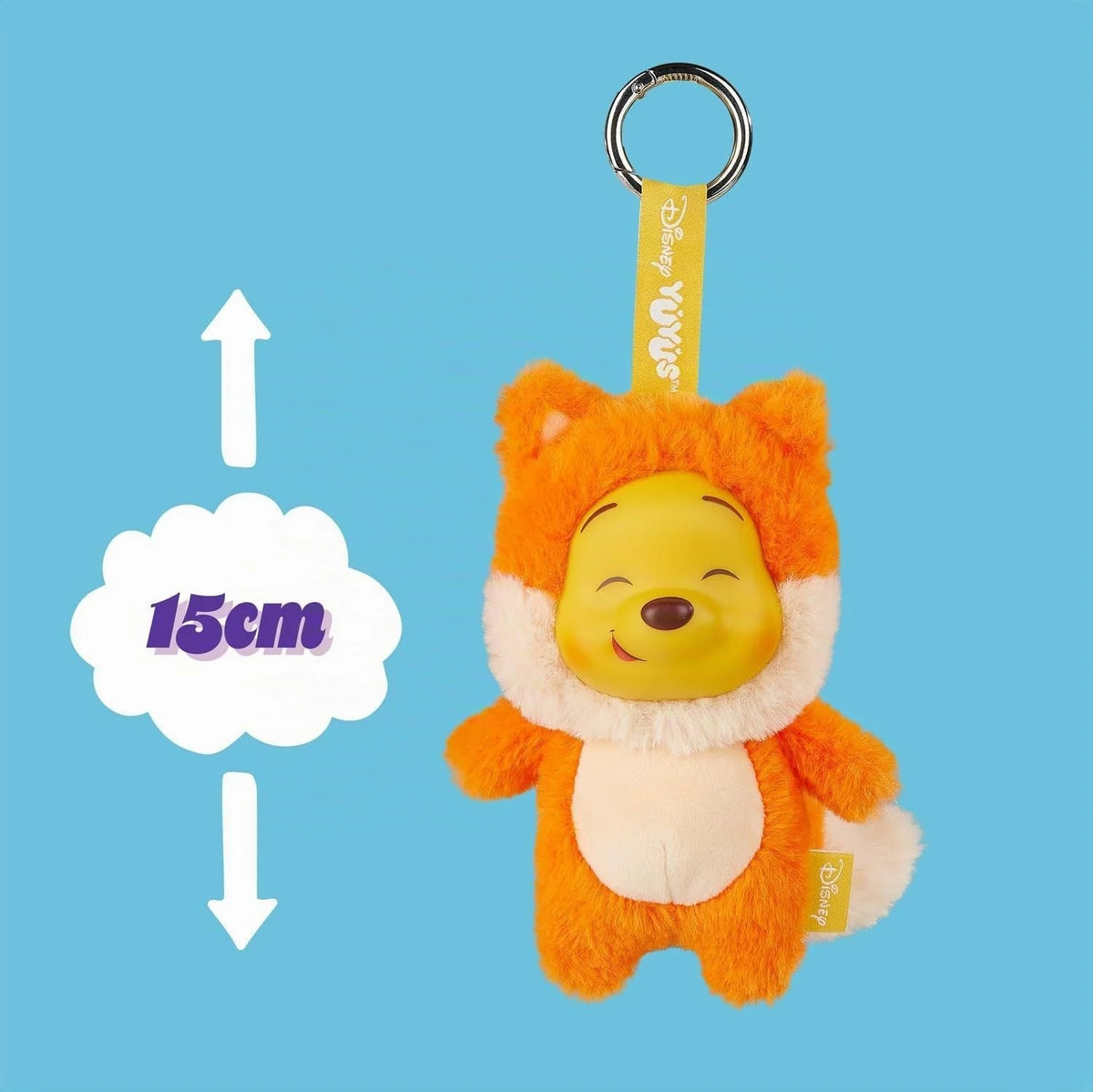 Disney - YuYus - Winnie The Pooh - Character Plush Keychain Blind Box Serie 2