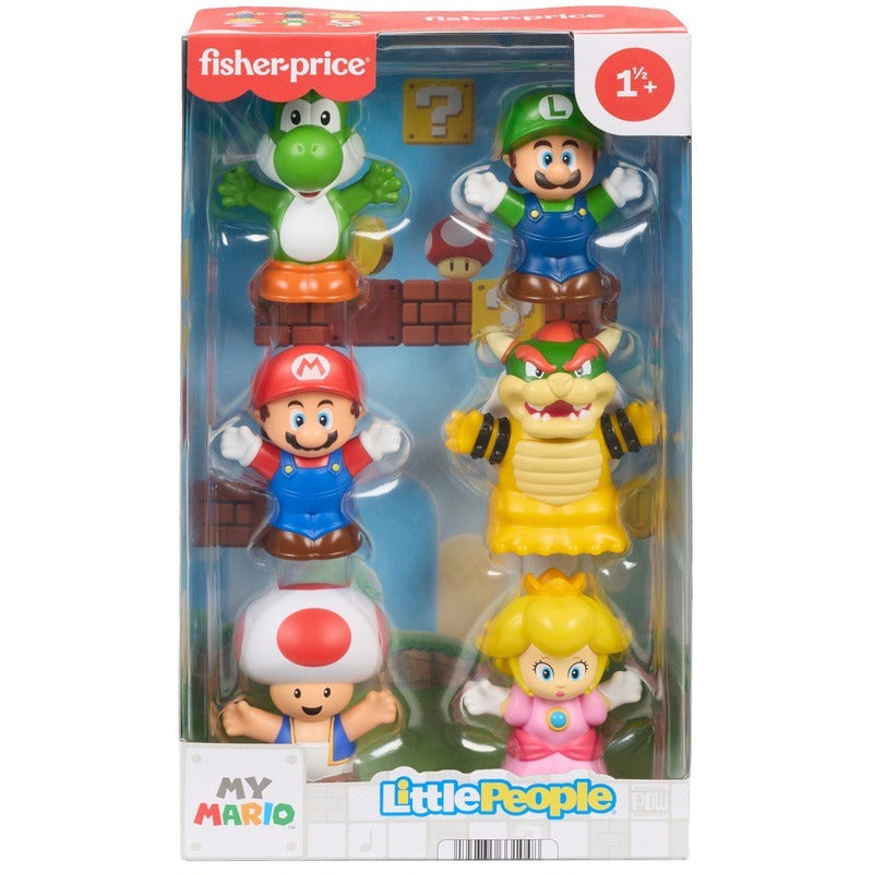 Fisher-Price - Little People - My Mario Figure 6-Pack