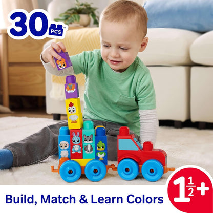 Mega Bloks - Build & Match - Animal Tractor