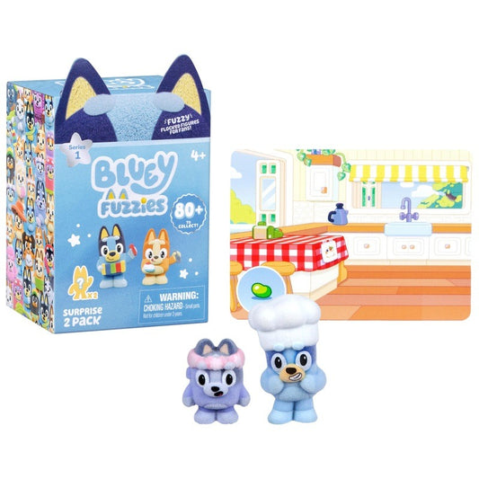 Bluey - Fuzzies - 2 Figure Pack (Assortment)