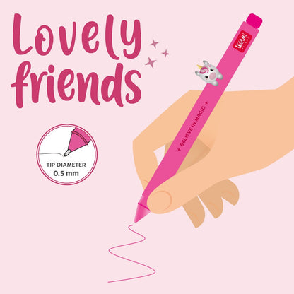 Legami - Lovely Friends - Gel Pen - Unicorn