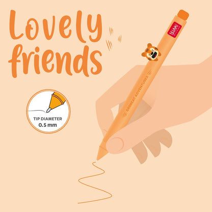 Legami - Lovely Friends - Tiger Gel Pen