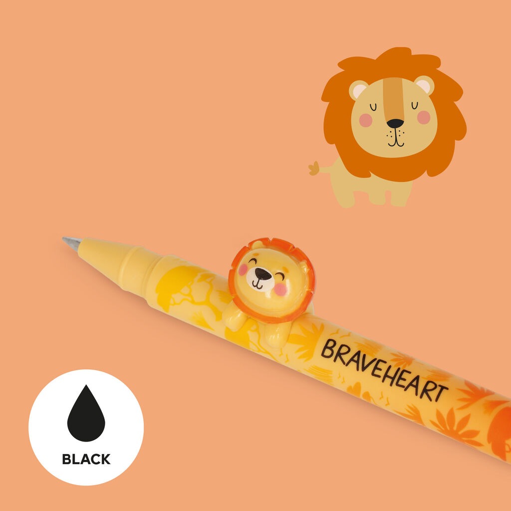 Legami - Lovely Friends - Gel Pen - Lion