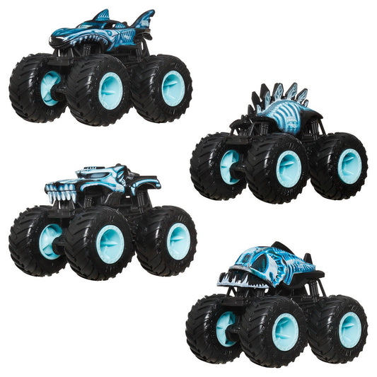 Hot Wheels - Monster Trucks 4 Pack - X L Ray