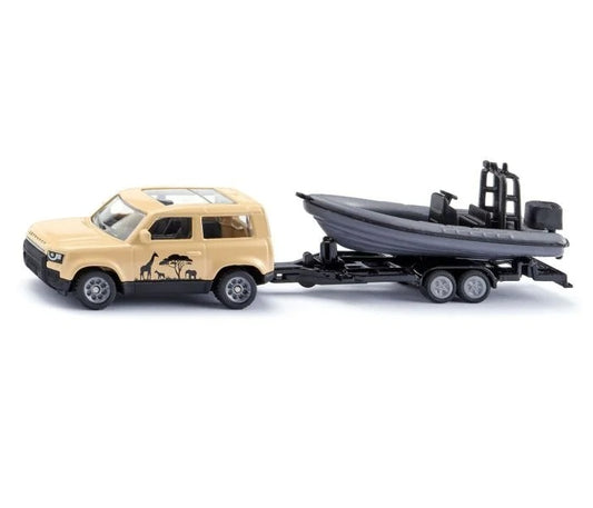 Siku - Land Rover Defender "Safari" with Boat