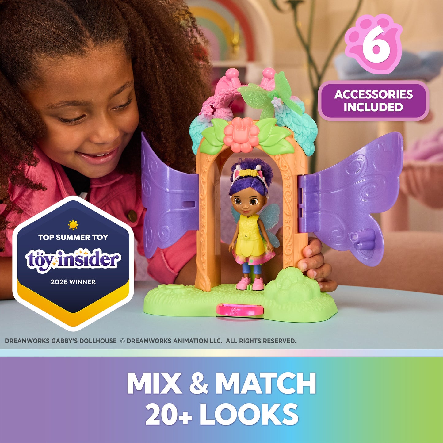 Gabby's Dollhouse - Fairy Magic Reveal Playset
