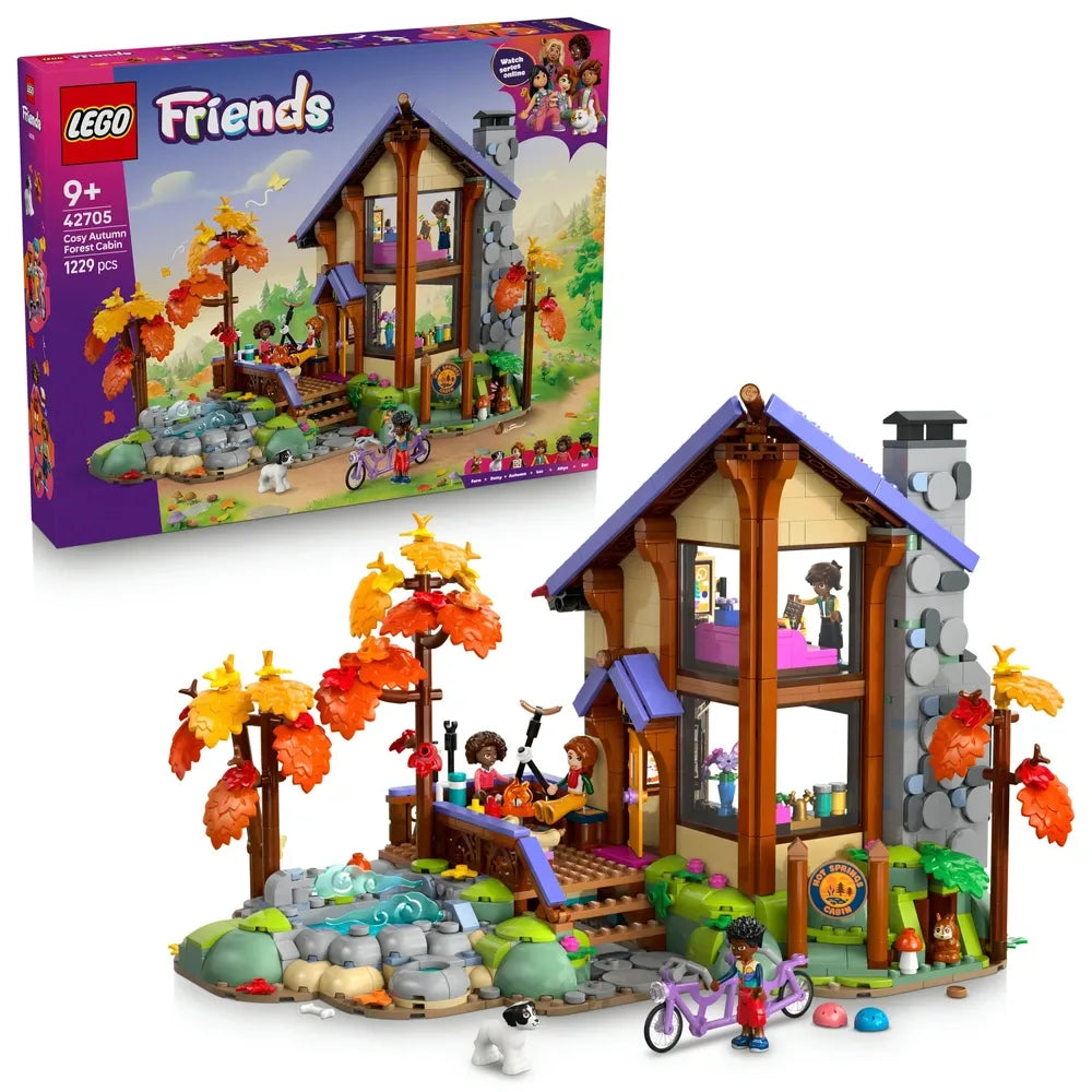 LEGO Friends - Cozy Fall Forest Cabin (42705)