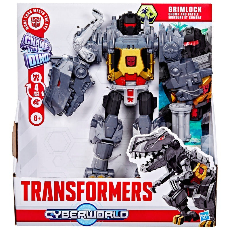 Transformers - Cyberworld -  Grimlock Sound & Battle