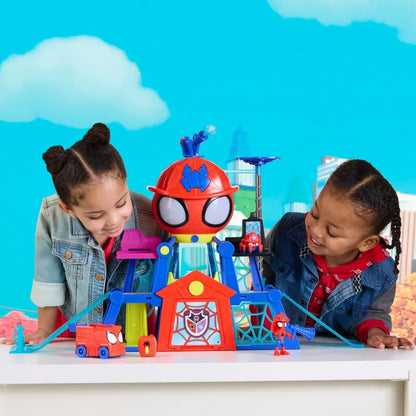 Spidey & His Amazing Friends - Rescue Web-Quarters Playset