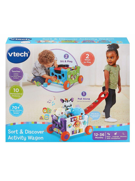 Vtech - Sort & Discover Activity Wagon
