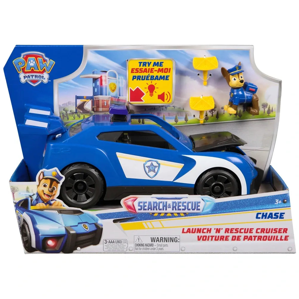 Paw Patrol - Search & Rescue - Vehicle Chase - Launch 'N' Rescue Cruiser
