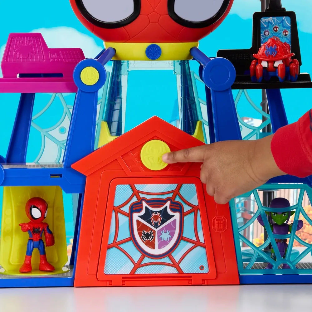 Spidey & His Amazing Friends - Rescue Web-Quarters Playset